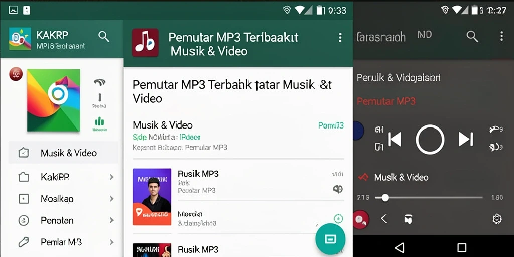 Antarmuka utama KAKRP yang menawan dan mudah digunakan.