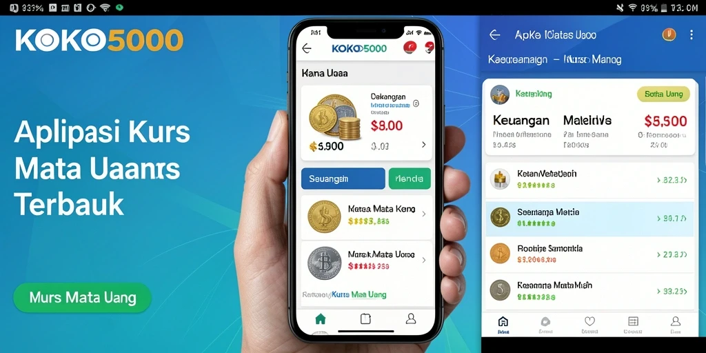 Tampilan antarmuka KOKO5000 yang menarik dan intuitif.