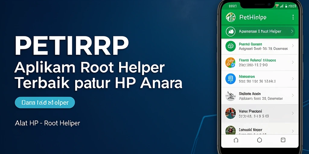 Antarmuka PETIRRP yang sederhana dan fungsional untuk akses root.