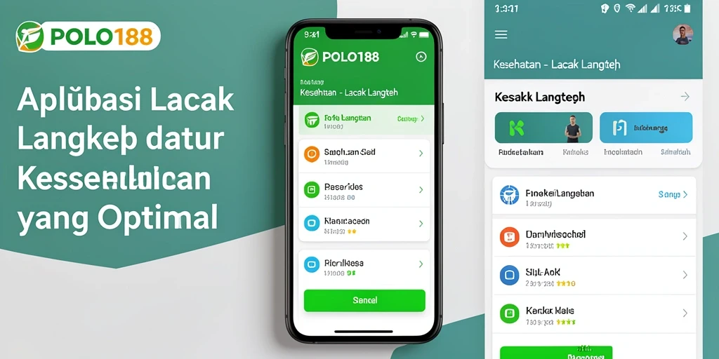 Antarmuka utama POLO188 menampilkan fitur Lacak Langkah yang menarik.